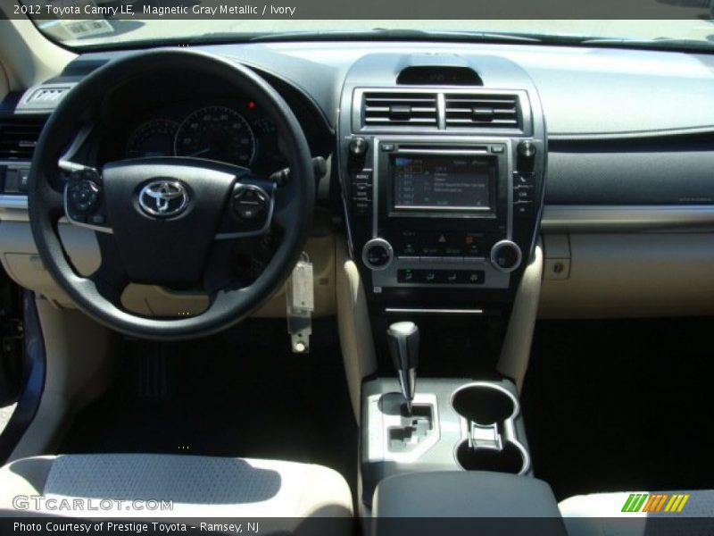 Magnetic Gray Metallic / Ivory 2012 Toyota Camry LE