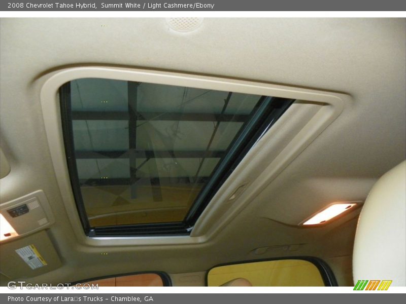 Summit White / Light Cashmere/Ebony 2008 Chevrolet Tahoe Hybrid