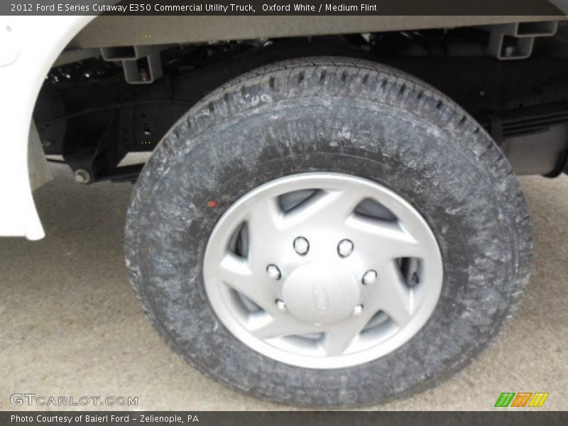 Oxford White / Medium Flint 2012 Ford E Series Cutaway E350 Commercial Utility Truck