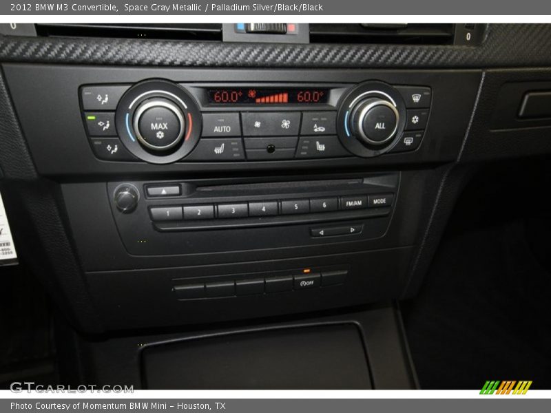 Controls of 2012 M3 Convertible