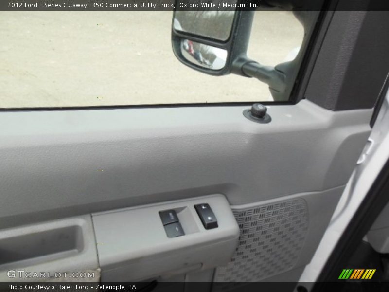 Oxford White / Medium Flint 2012 Ford E Series Cutaway E350 Commercial Utility Truck