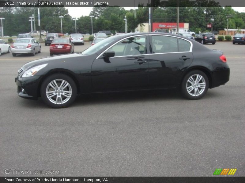  2012 G 37 Journey Sedan Malbec Black