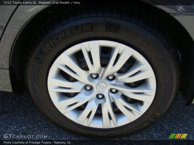 Magnetic Gray Metallic / Ivory 2012 Toyota Camry LE