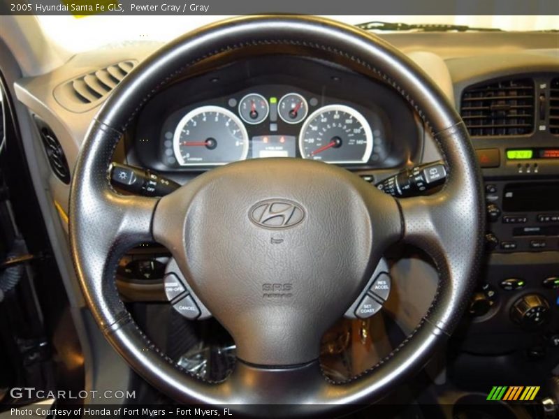 Pewter Gray / Gray 2005 Hyundai Santa Fe GLS