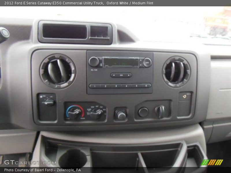Oxford White / Medium Flint 2012 Ford E Series Cutaway E350 Commercial Utility Truck