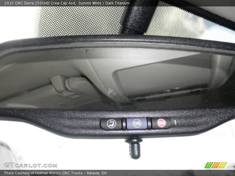 Summit White / Dark Titanium 2013 GMC Sierra 2500HD Crew Cab 4x4