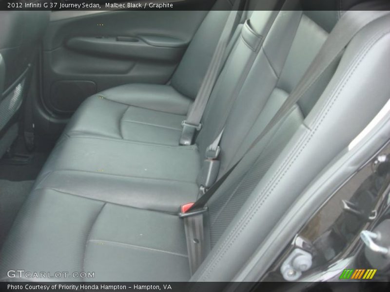 Malbec Black / Graphite 2012 Infiniti G 37 Journey Sedan
