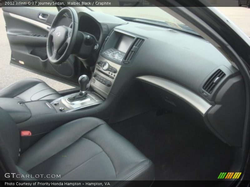Malbec Black / Graphite 2012 Infiniti G 37 Journey Sedan