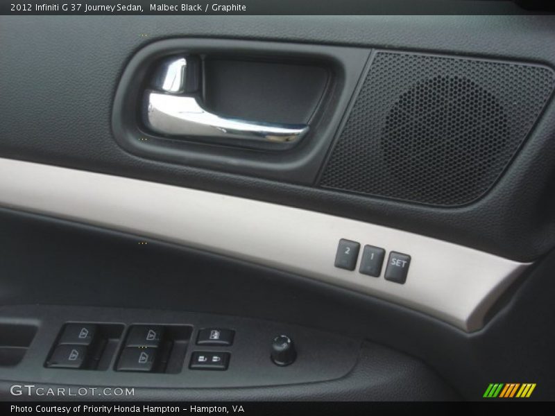 Malbec Black / Graphite 2012 Infiniti G 37 Journey Sedan
