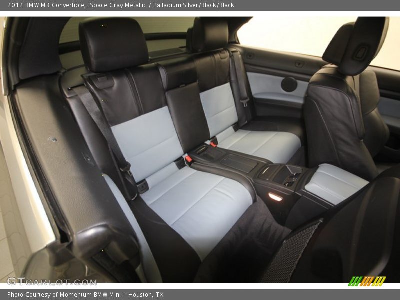 Rear Seat of 2012 M3 Convertible