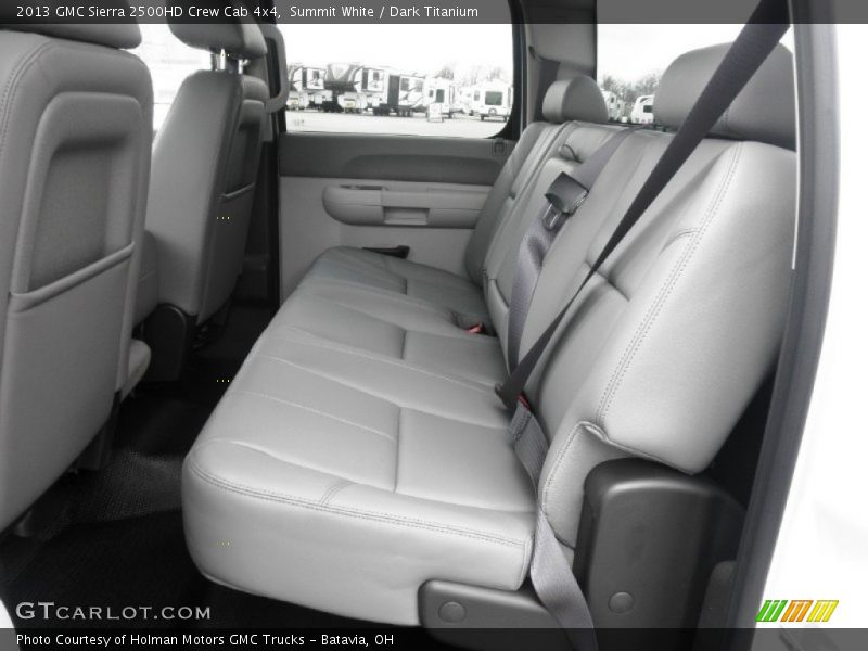 Summit White / Dark Titanium 2013 GMC Sierra 2500HD Crew Cab 4x4