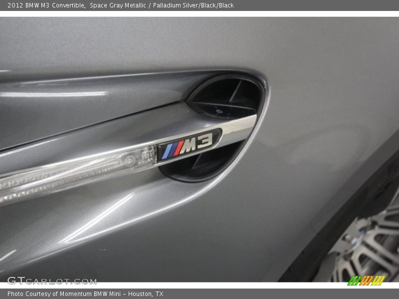 Space Gray Metallic / Palladium Silver/Black/Black 2012 BMW M3 Convertible