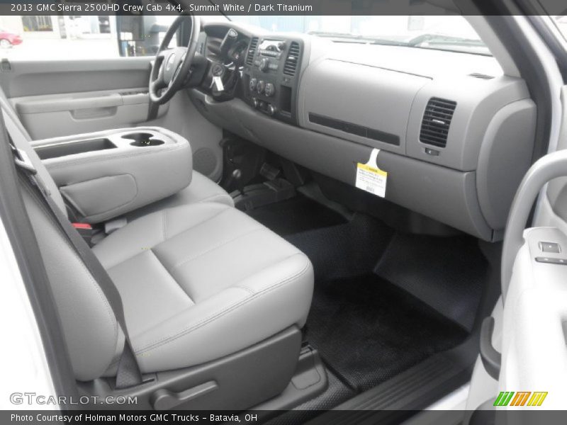 Summit White / Dark Titanium 2013 GMC Sierra 2500HD Crew Cab 4x4