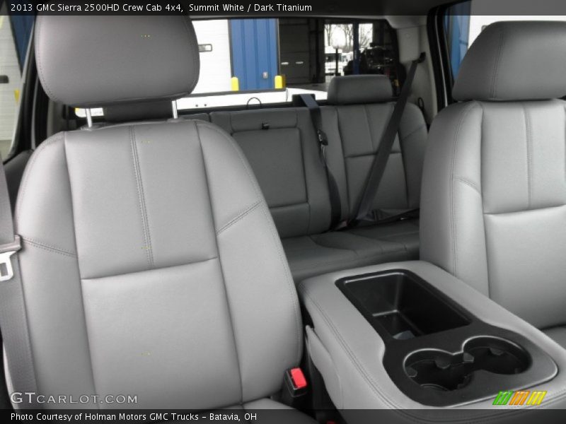 Summit White / Dark Titanium 2013 GMC Sierra 2500HD Crew Cab 4x4