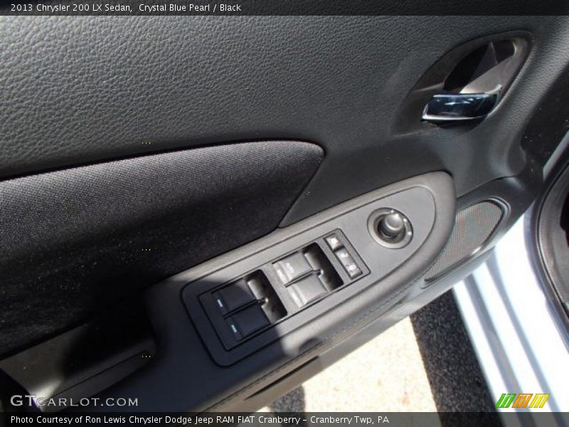 Crystal Blue Pearl / Black 2013 Chrysler 200 LX Sedan
