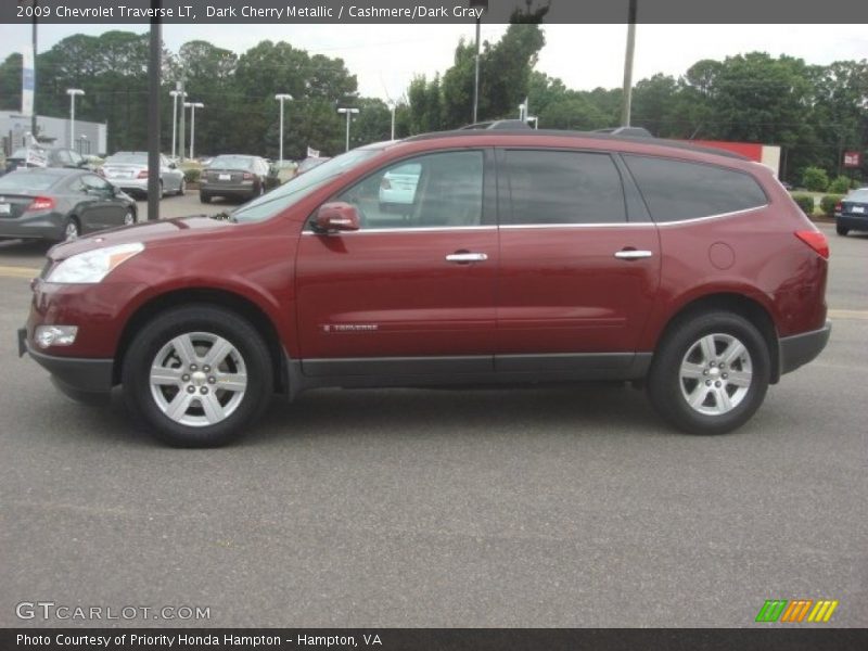  2009 Traverse LT Dark Cherry Metallic