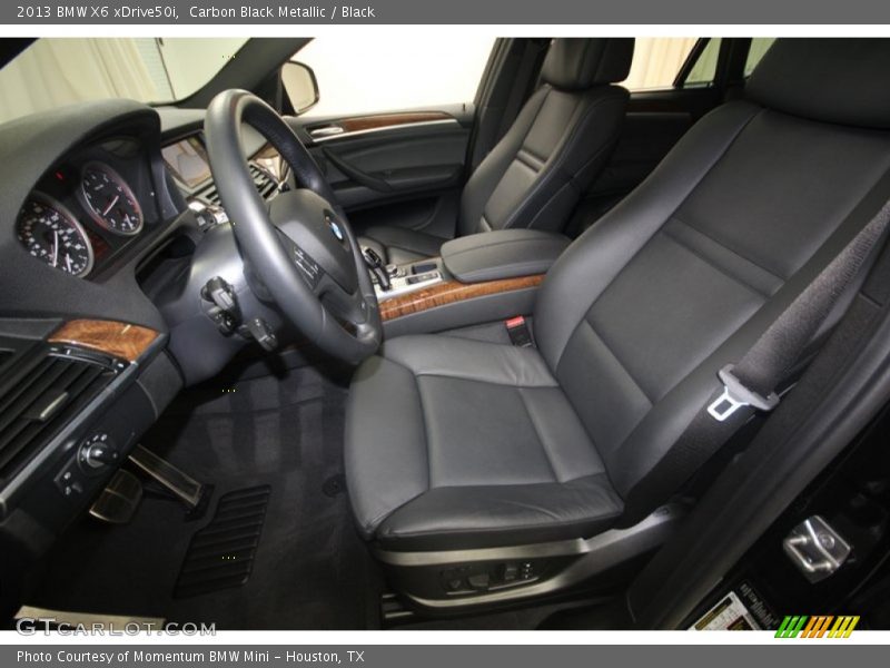 Front Seat of 2013 X6 xDrive50i