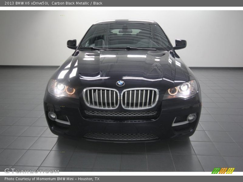 Carbon Black Metallic / Black 2013 BMW X6 xDrive50i