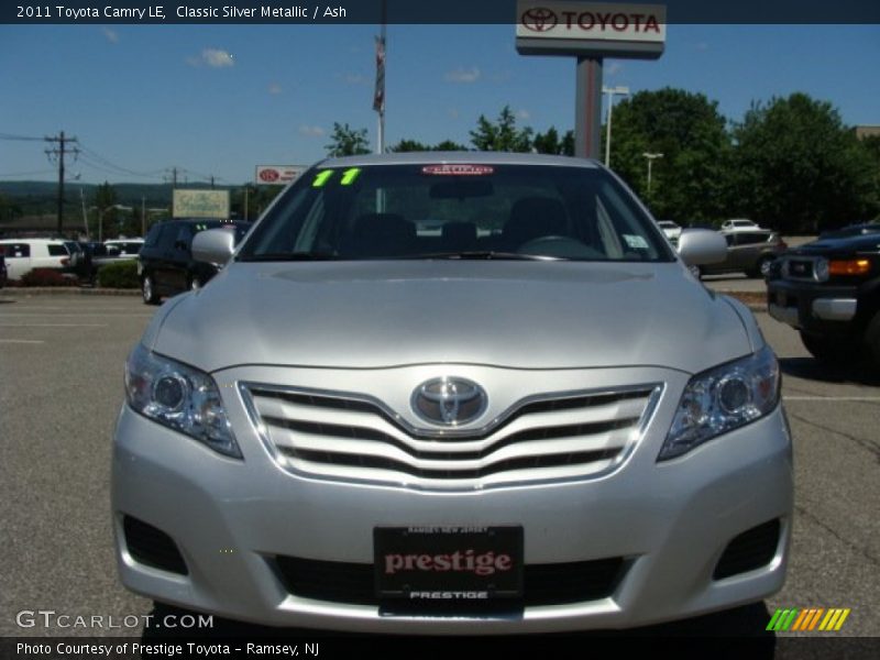 Classic Silver Metallic / Ash 2011 Toyota Camry LE