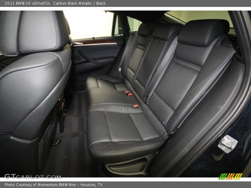 Rear Seat of 2013 X6 xDrive50i