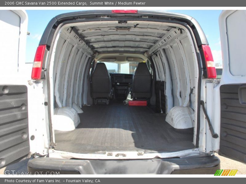 Summit White / Medium Pewter 2006 GMC Savana Van 2500 Extended Cargo