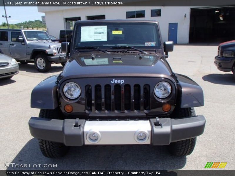 Rugged Brown / Black/Dark Saddle 2013 Jeep Wrangler Sahara 4x4