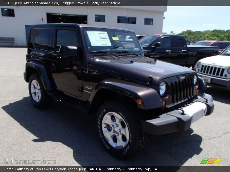 Rugged Brown / Black/Dark Saddle 2013 Jeep Wrangler Sahara 4x4