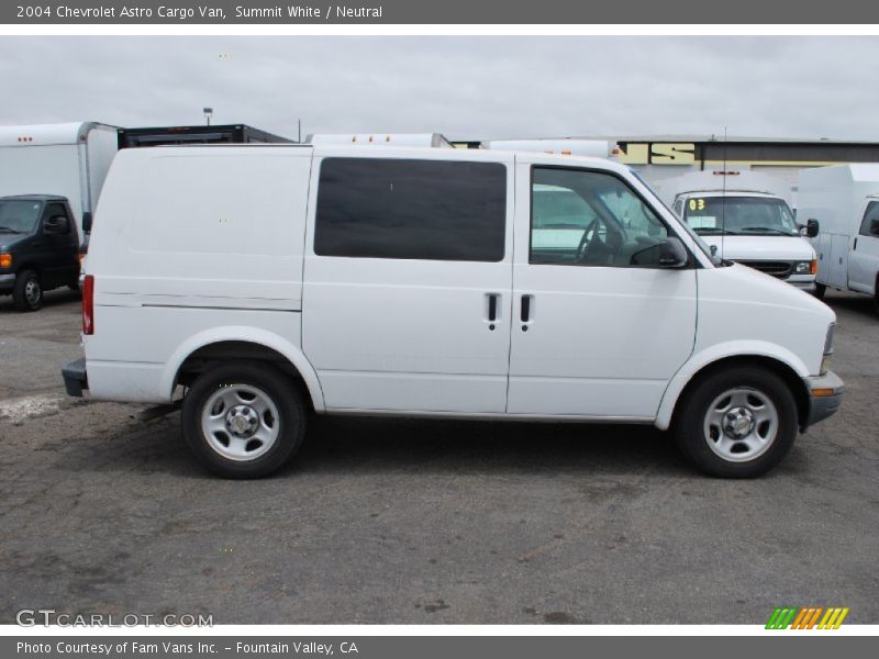 Summit White / Neutral 2004 Chevrolet Astro Cargo Van