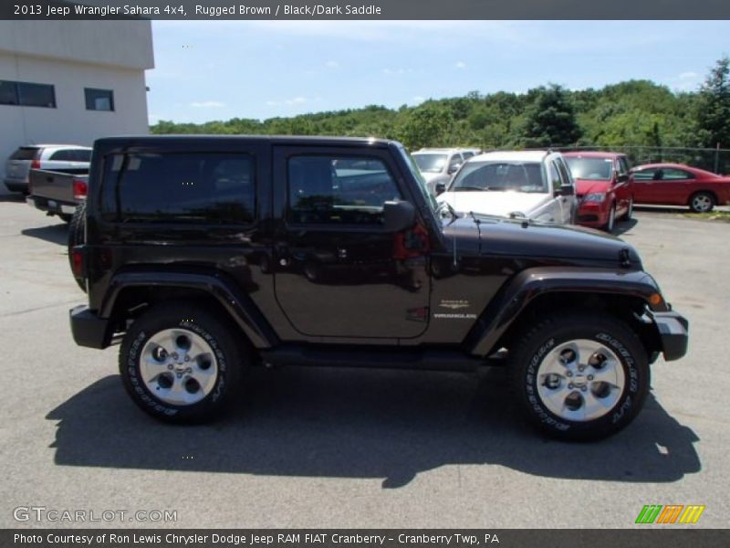 Rugged Brown / Black/Dark Saddle 2013 Jeep Wrangler Sahara 4x4