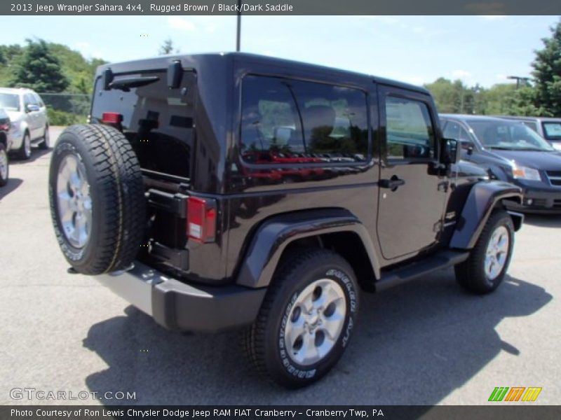 Rugged Brown / Black/Dark Saddle 2013 Jeep Wrangler Sahara 4x4