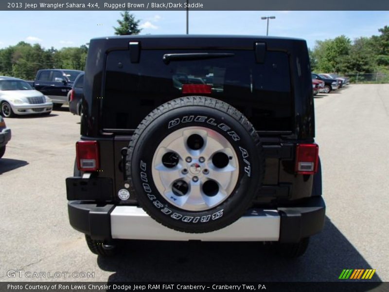 Rugged Brown / Black/Dark Saddle 2013 Jeep Wrangler Sahara 4x4