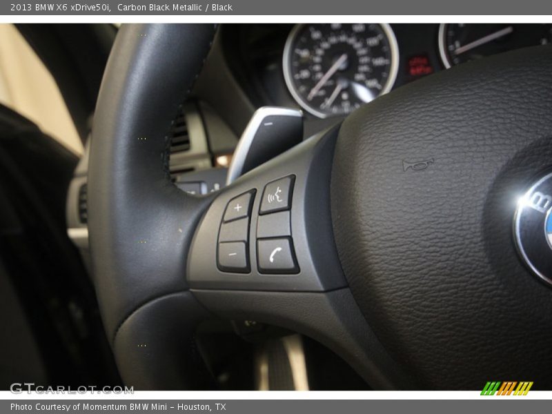 Carbon Black Metallic / Black 2013 BMW X6 xDrive50i