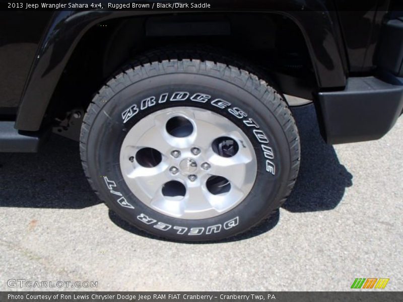Rugged Brown / Black/Dark Saddle 2013 Jeep Wrangler Sahara 4x4