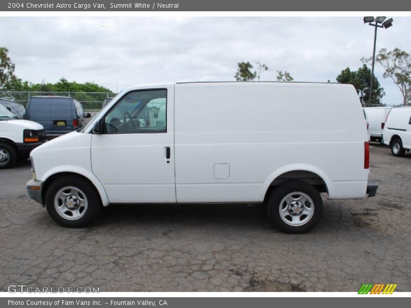Summit White / Neutral 2004 Chevrolet Astro Cargo Van