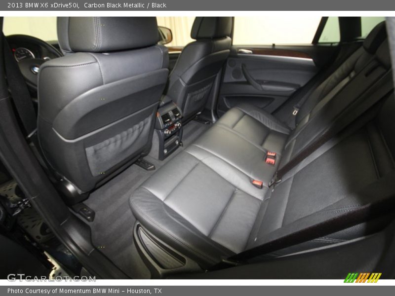 Rear Seat of 2013 X6 xDrive50i