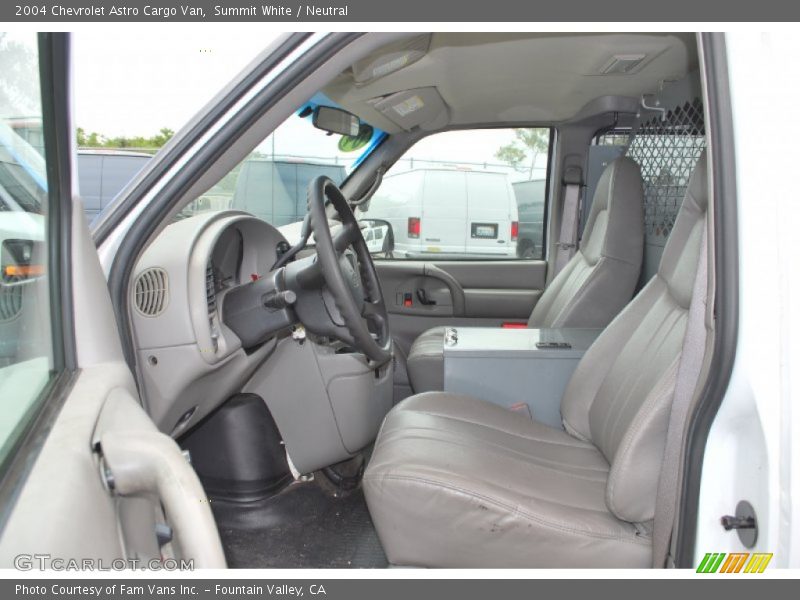 Summit White / Neutral 2004 Chevrolet Astro Cargo Van