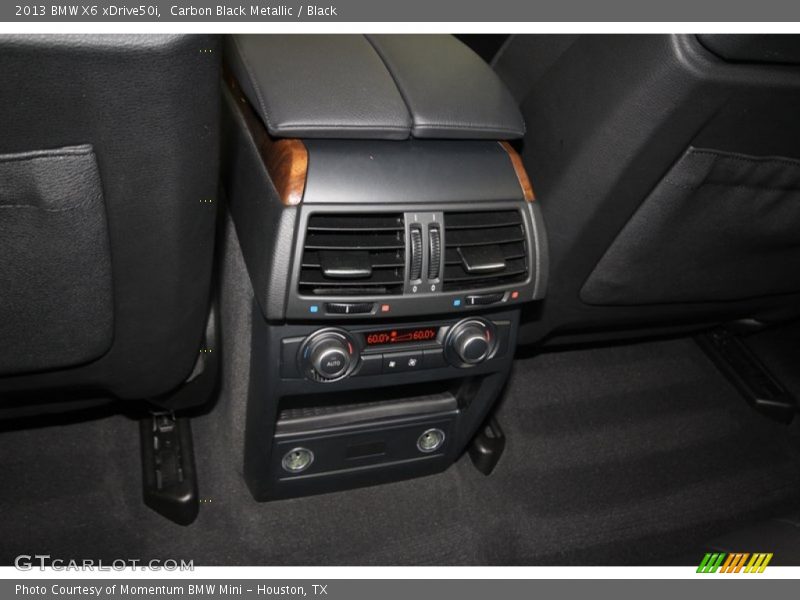 Carbon Black Metallic / Black 2013 BMW X6 xDrive50i