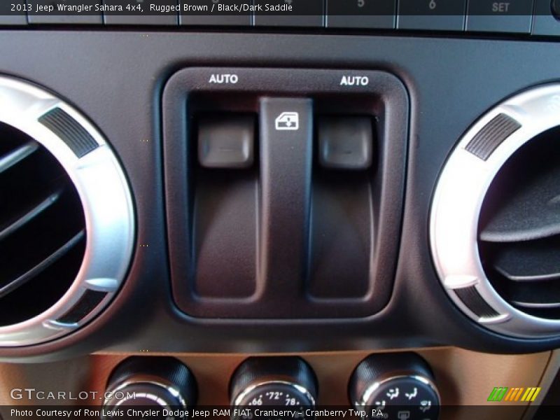 Rugged Brown / Black/Dark Saddle 2013 Jeep Wrangler Sahara 4x4