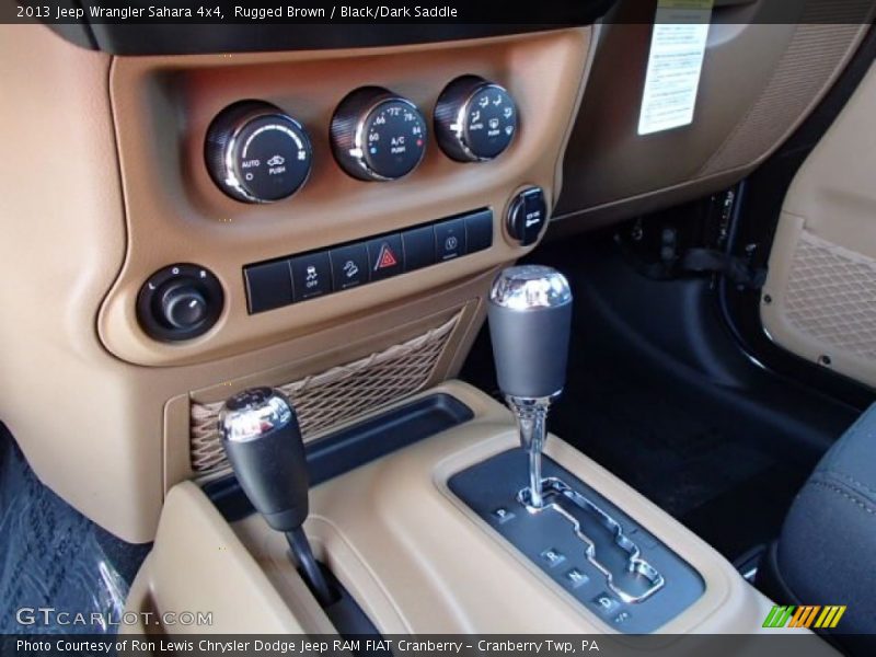 Rugged Brown / Black/Dark Saddle 2013 Jeep Wrangler Sahara 4x4