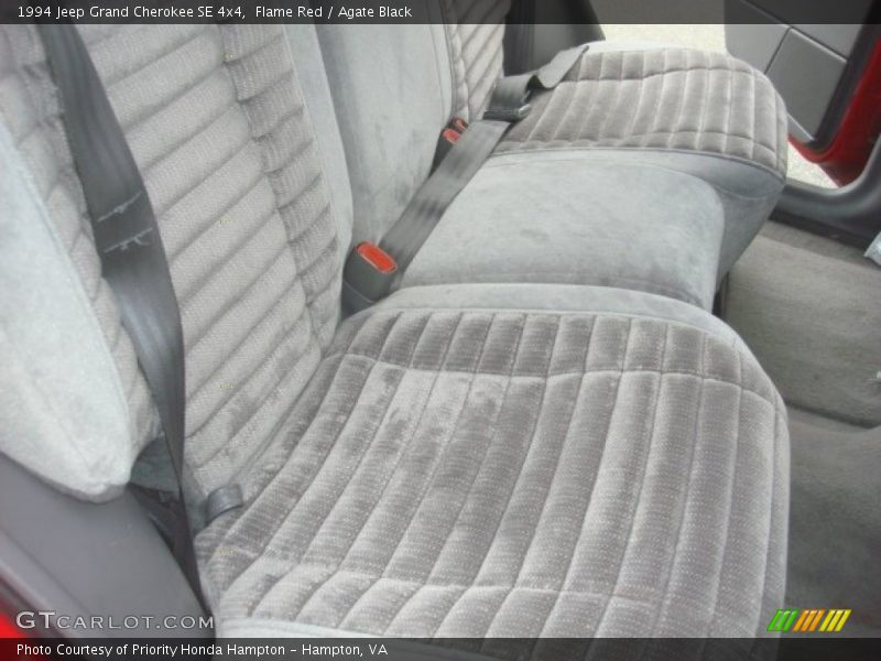 Flame Red / Agate Black 1994 Jeep Grand Cherokee SE 4x4