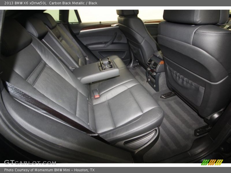 Carbon Black Metallic / Black 2013 BMW X6 xDrive50i