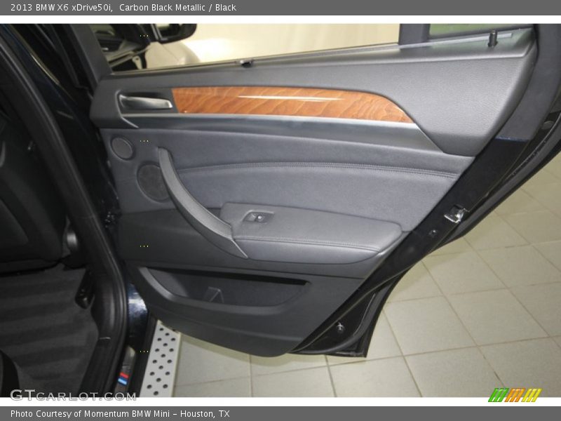 Carbon Black Metallic / Black 2013 BMW X6 xDrive50i