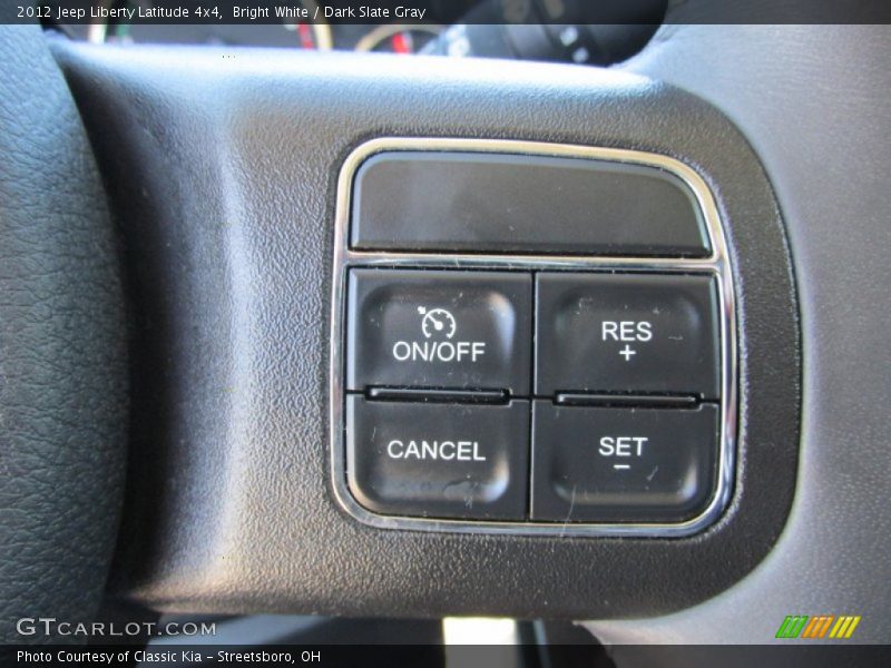 Bright White / Dark Slate Gray 2012 Jeep Liberty Latitude 4x4