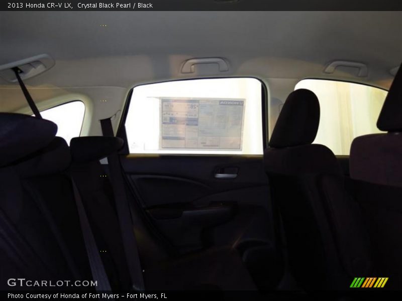 Crystal Black Pearl / Black 2013 Honda CR-V LX