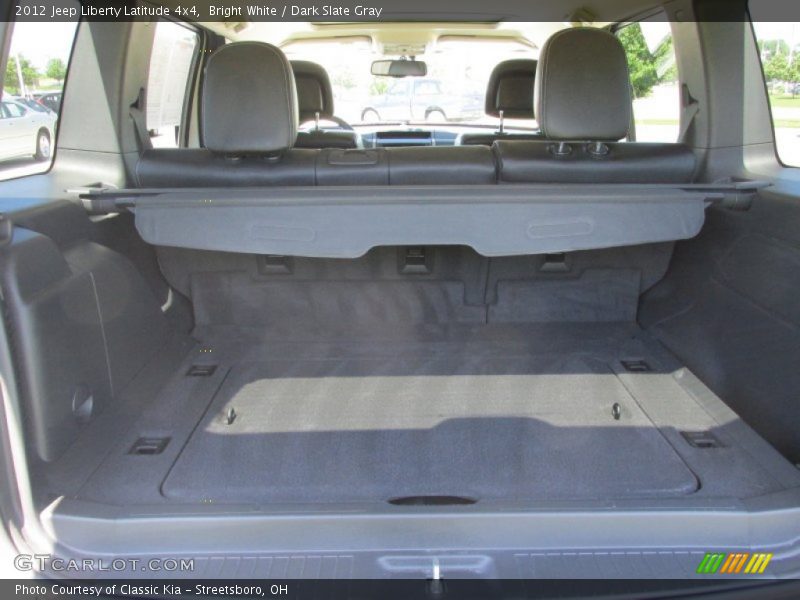 Bright White / Dark Slate Gray 2012 Jeep Liberty Latitude 4x4