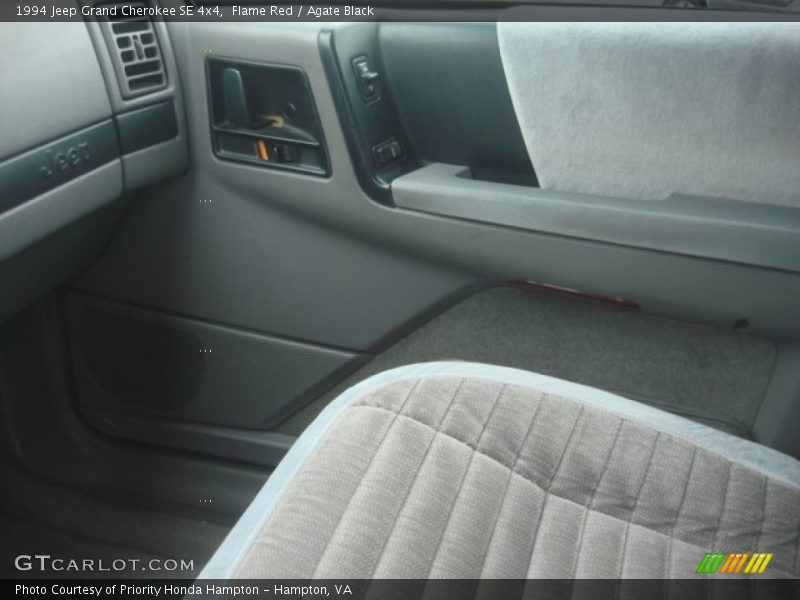 Flame Red / Agate Black 1994 Jeep Grand Cherokee SE 4x4