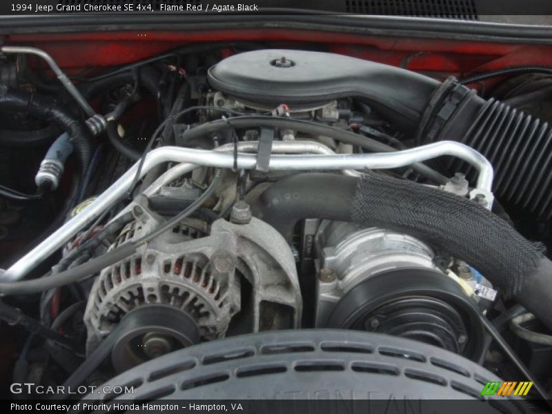  1994 Grand Cherokee SE 4x4 Engine - 5.2 Liter OHV 16-Valve V8