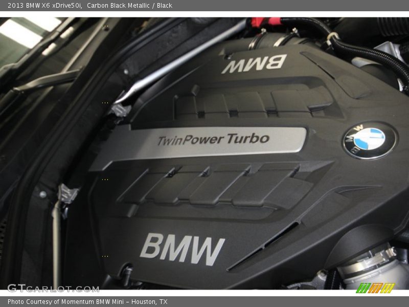 Carbon Black Metallic / Black 2013 BMW X6 xDrive50i