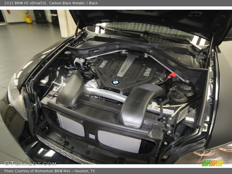 Carbon Black Metallic / Black 2013 BMW X6 xDrive50i