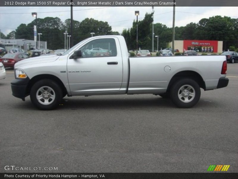  2012 Ram 1500 ST Regular Cab Bright Silver Metallic